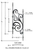Rebecca Series - B3 Curved Pitch Panel