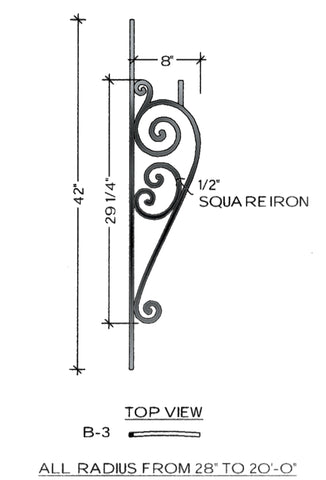 Geno Series - B3 Curved Pitch Panel
