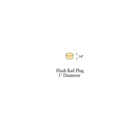 C-3000, 1 in. Flush Mount Plug