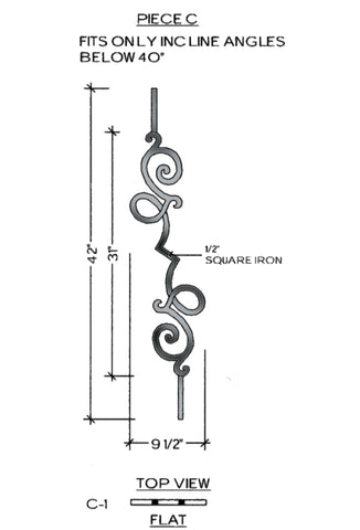 Verona Series - C1 Straight Pitch Panel