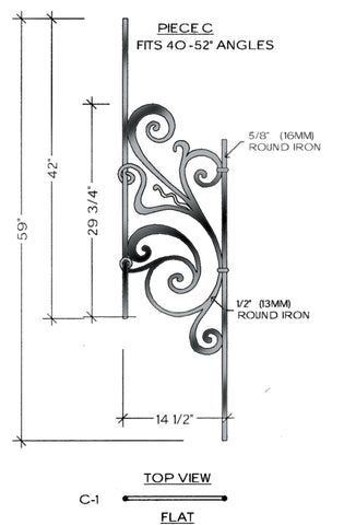 Rebecca Series - C1 Straight Pitch Panel