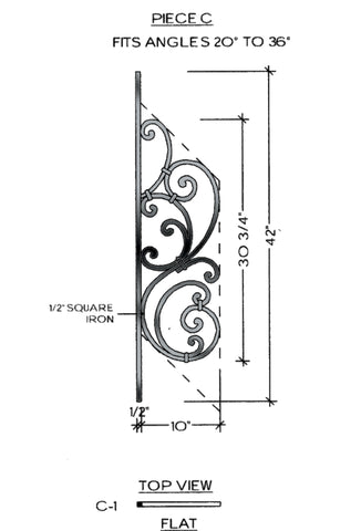Tuscany Series - C1 Straight Pitch Panel