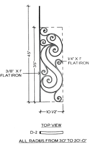 Michelle Series - D2 Curved Pitch Panel