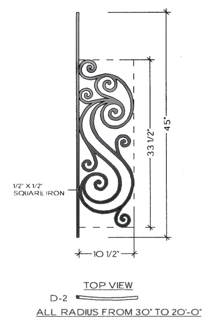 Victoria Series - D2 Curved Pitch Panel