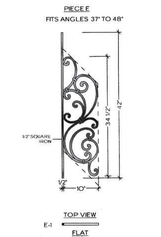 Tuscany Series - E1 Straight Pitch Panel