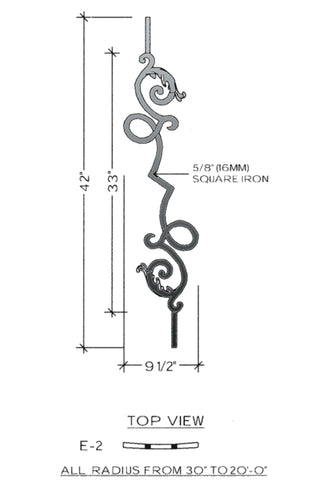 Bordeaux Series - E2 Curved Level Panel