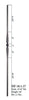 HF 16.1.17 Single Feather Round Iron Baluster