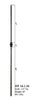 HF 16.1.34 Single Knucle Iron Baluster