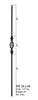 HF 16.1.45 Double Knucle Single Basket Iron Baluster
