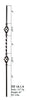 HF 16.1.4 Double Basket Iron Baluster