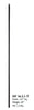 HF 16.2.1-T Plain Bar Hollow Iron Baluster