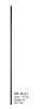 HF 16.2.1 Plain Bar Iron Baluster