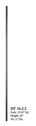 HF 16.2.2 Plain Round Iron Baluster