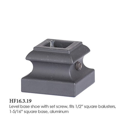 HF 16.3.19 Level Base Shoe With Set Screw