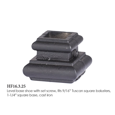 HF 16.3.25 Level Base Shoe With Set Screw