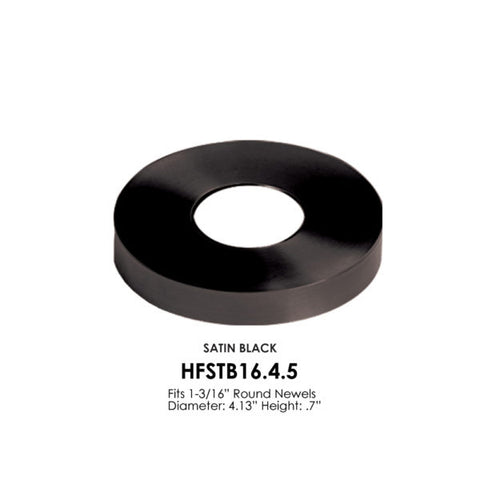 16.4.5 - Black Newel Flange Cover for Soho Newel
