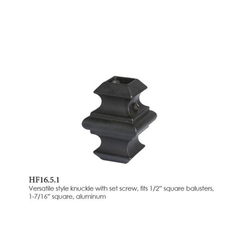 16.5.1 Series Adj Knuckle w/ Set Screw Iron Knuckle