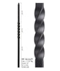 HF 16.5.4-T Single Twist Hollow Iron Newel