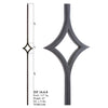 16.6.8 Aalto Modern Series Single Diamond Hollow Baluster