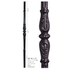 HF 18.1.1-T Decorative Knuckle Monte Carlo Hollow Iron Newel