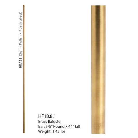 18.8.1 – Brass Baluster for Soho