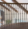 3.2.2 Wentworth Series Three Knuckle Square Hammered Iron Baluster