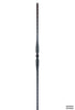 2996 Series M100 Single Feather Mediterranean Iron Baluster