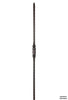 2766 Series M131 Single Beehive Mediterranean Iron Baluster