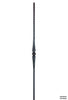 2570 Series M140 Single Knuckle Gothic Iron Baluster