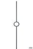 2930 Series M40144 Single Ring Iron Baluster