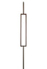 2670 Series M435 Tall Rectangle Iron Baluster