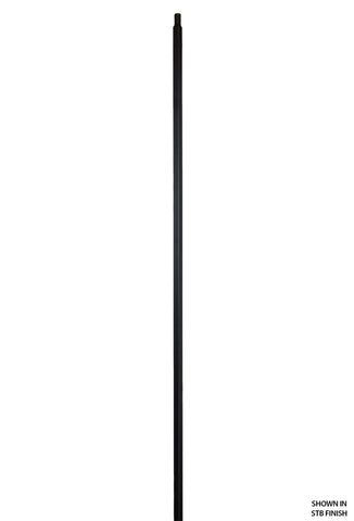 2455 Plain Square Iron Newel