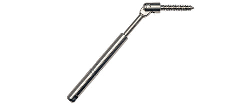 Pitched Stainless Steel Tensioner Fitting (for Wood Post)