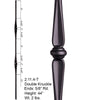 HF 2.11.4-T Double Knuckle Round Hollow Iron Baluster